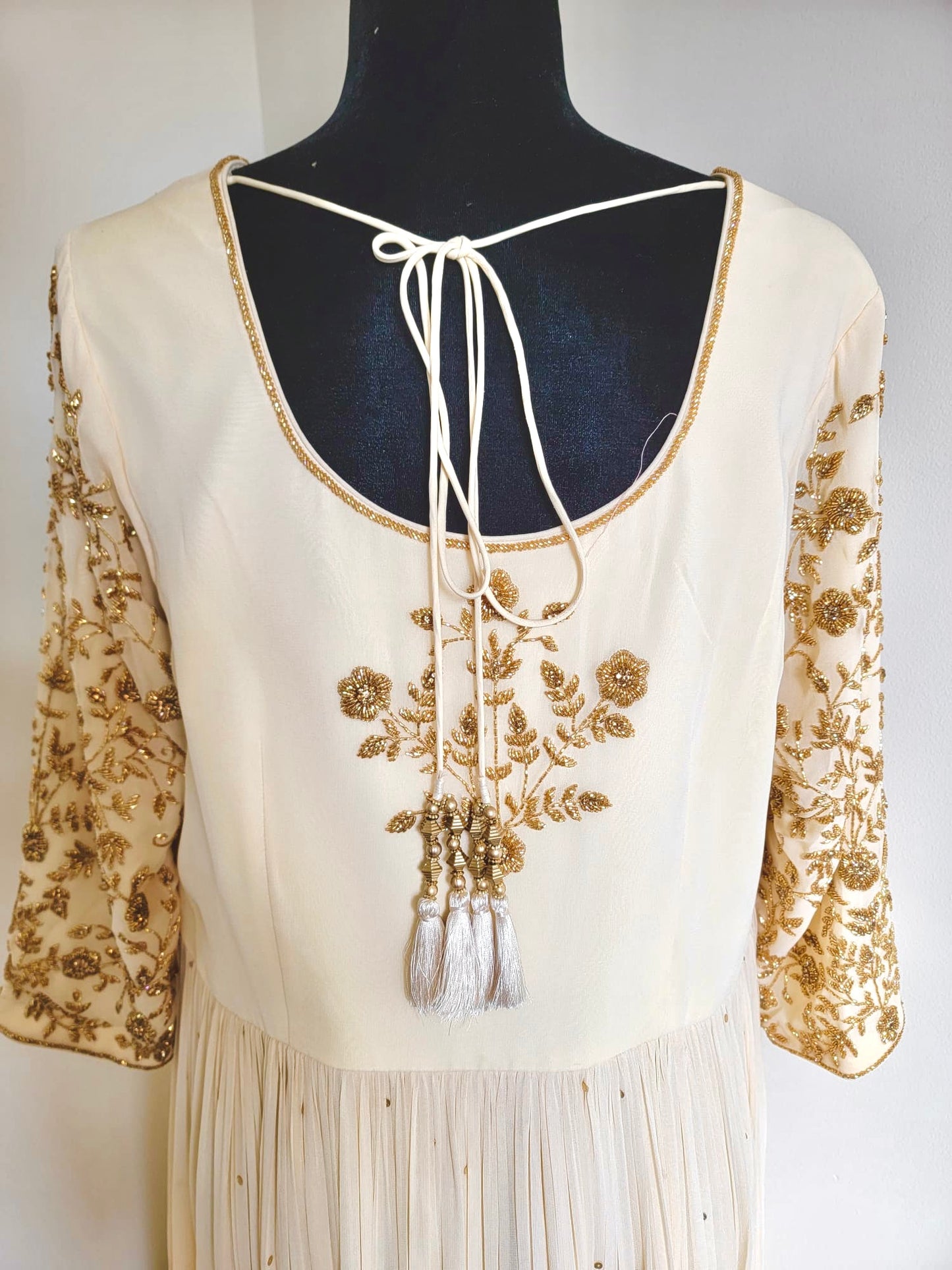 Hand embroidery anarkali
