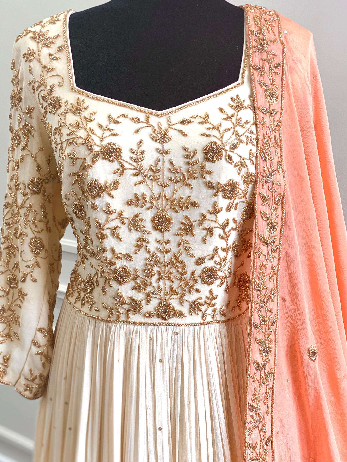 Hand Embroidery Anarkali