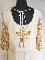 Hand embroidery anarkali